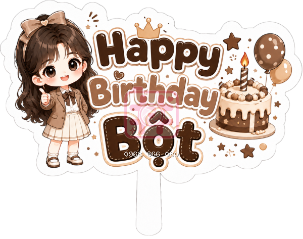 Hashtag Happy Birthday kèm tên bé – Hashtag sinh nhật
