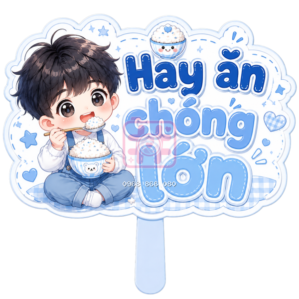 Hashtag Hay ăn chóng lớn – Hashtag sinh nhật
