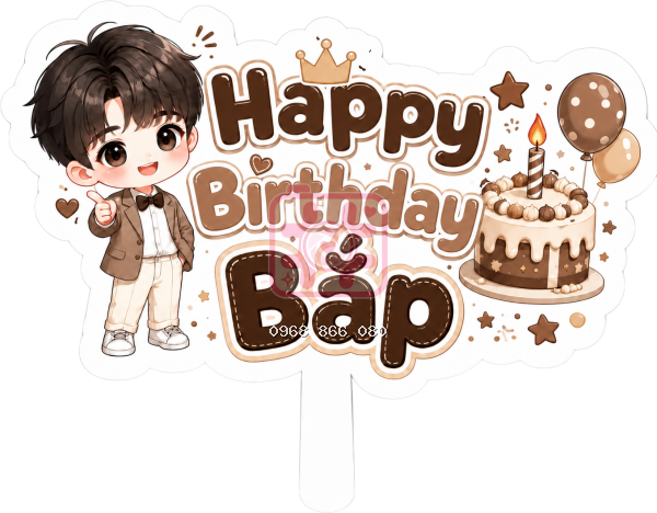 Hashtag Happy Birthday kèm tên bé – Hashtag sinh nhật