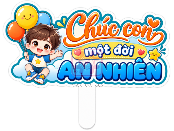 Hashtag Chúc con một đời an nhiên – Hashtag sinh nhật
