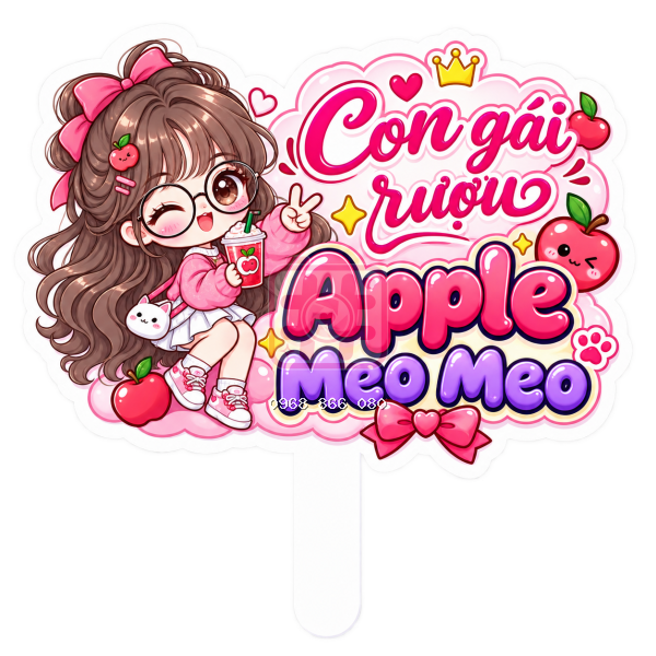 Hashtag Con gái rượu – Hashtag sinh nhật
