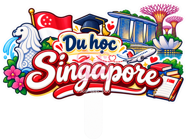 Hashtag Du học Singapore