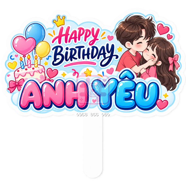 Hashtag Happy birthday anh yêu – Hashtag sinh nhật