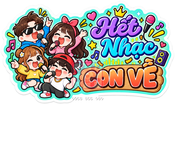 Hashtag Hết nhạc con về – Hashtag vui nhộn