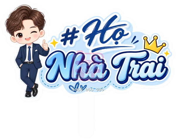Hashtag Họ nhà trai – Hashtag đám cưới