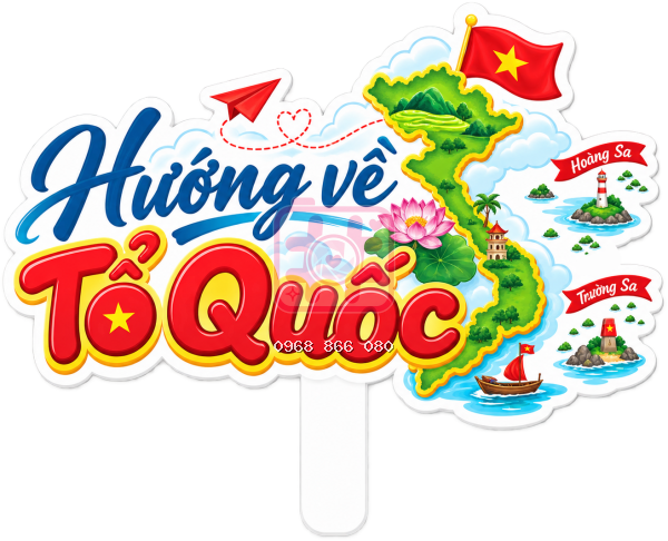 Hashtag Hướng về Tổ Quốc