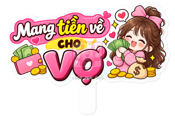 Hashtag Răng long đầu bạc – Bảng tên đám cưới