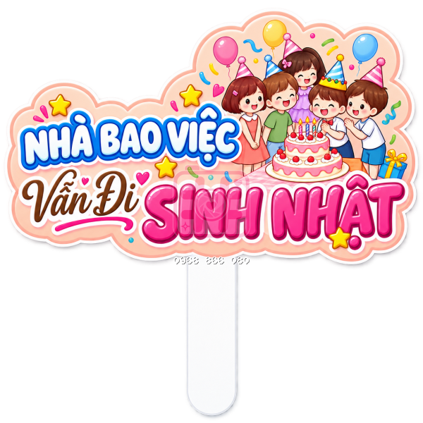 Hashtag Nhà bao việc vẫn đi sinh nhật