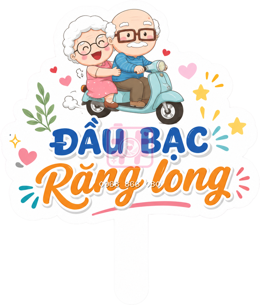 Hashtag 100 năm hạnh phúc – Bảng tên đám cưới