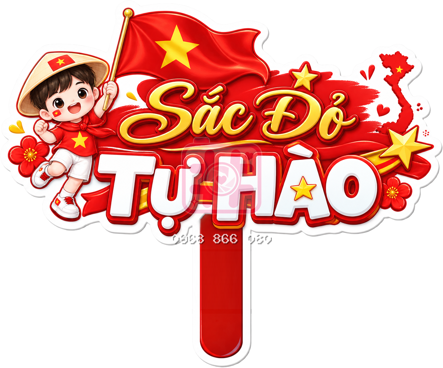 Hashtag Sắc đỏ tự hào – Hashtag yêu nước