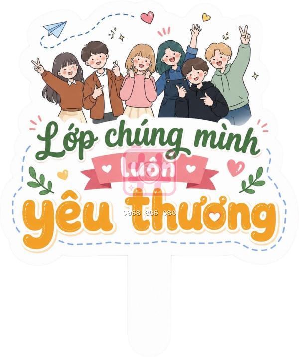 Hashtag Lớp chúng mình luôn yêu thương – Hashtag trường học