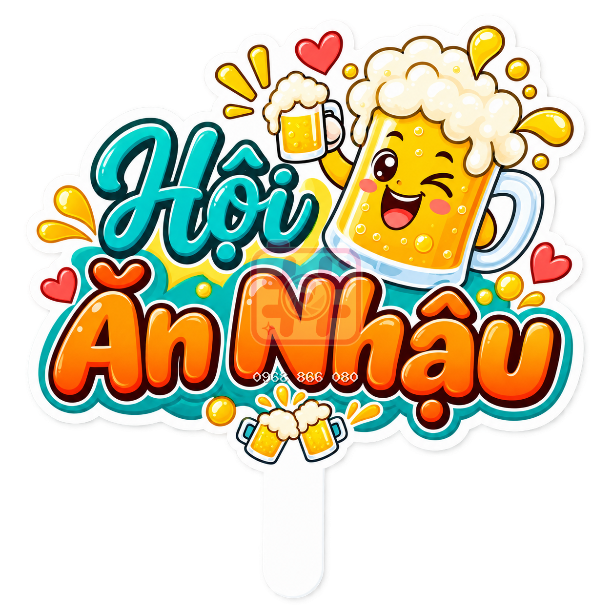 Hashtag Hội ăn nhậu – Bảng tên đám cưới