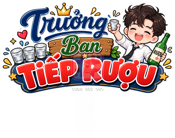 Hashtag Phó ban tiếp bia – Bảng tên đám cưới