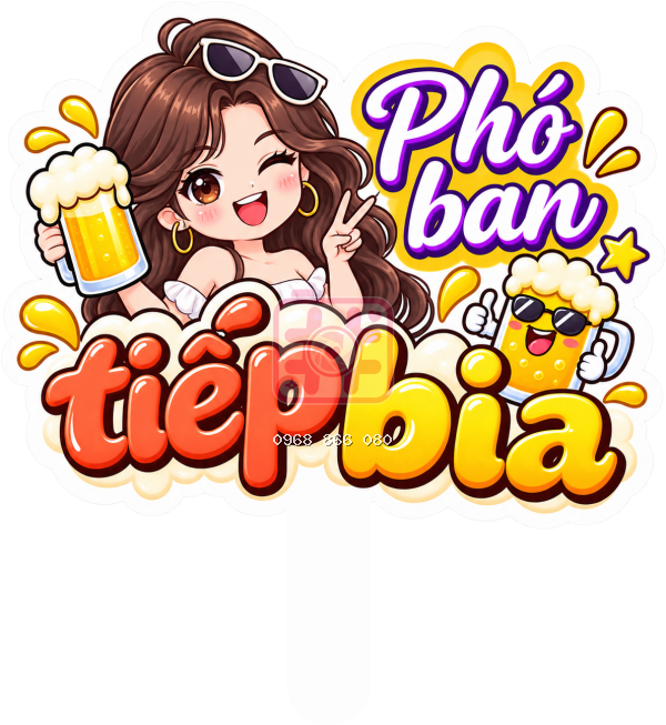 Hashtag Phó ban tiếp bia - ảnh 3