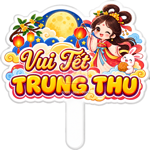 Hashtag Vui tết Trung Thu (nhiều mẫu) – Hashtag Trung Thu