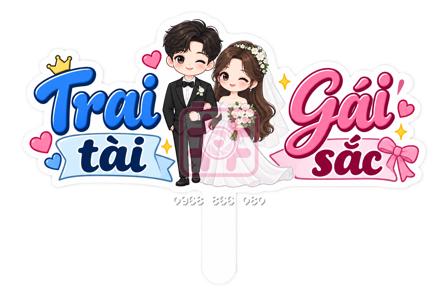 Hashtag Team ế bền vừng – Bảng tên đám cưới