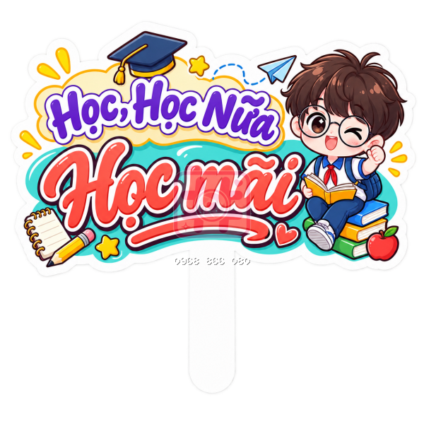 Hashtag Học, học nưa, học mãi