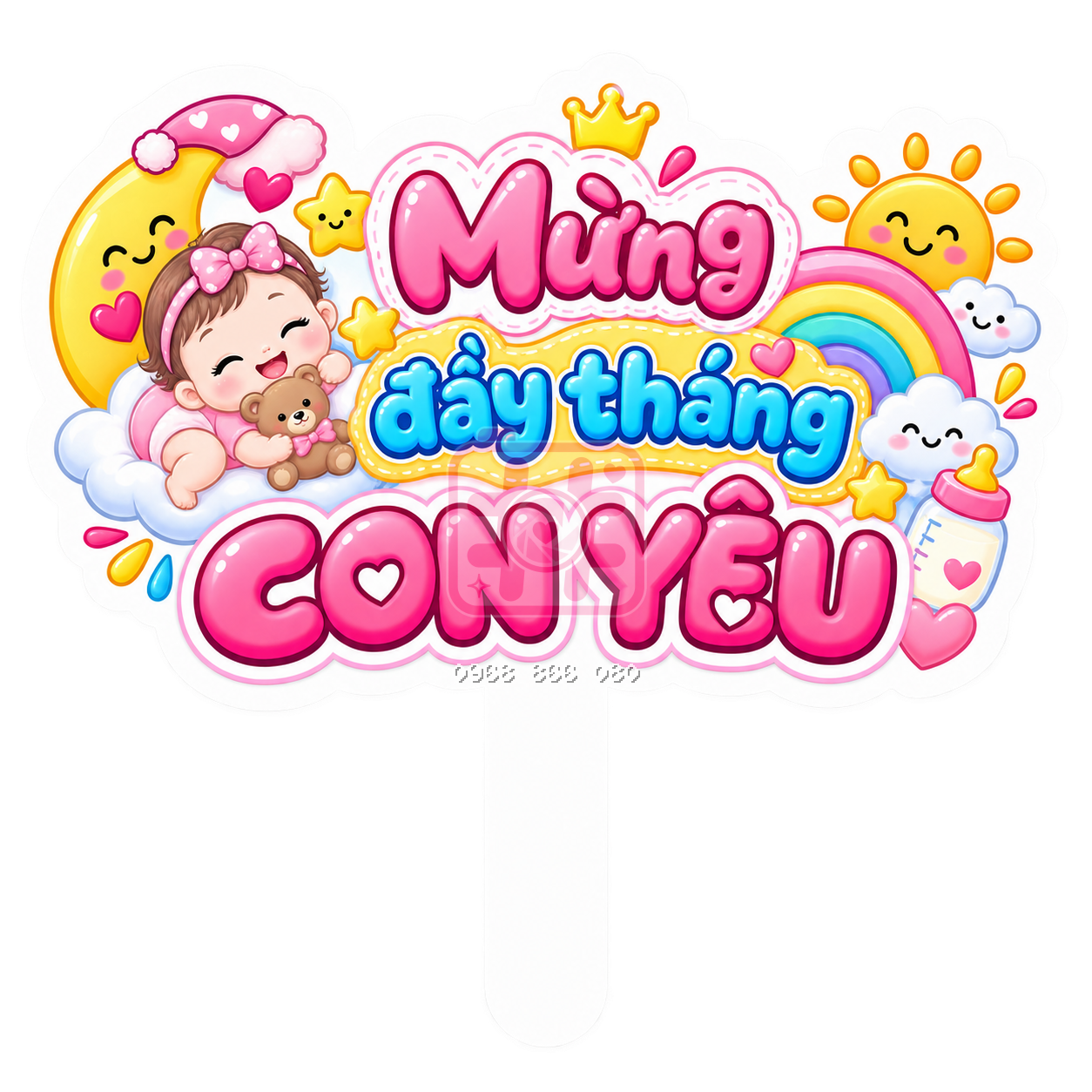 Hashtag Mừng đầy tháng con yêu – Hashtag sinh nhật