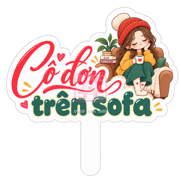 Hashtag Cô đơn trên sofa – Hashtag tình yêu