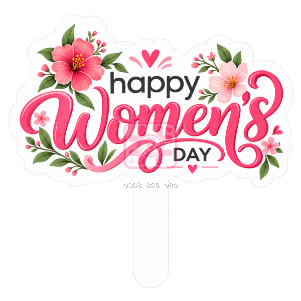 Hashtag Happy Women's Day (nhiều mẫu) - ảnh 2