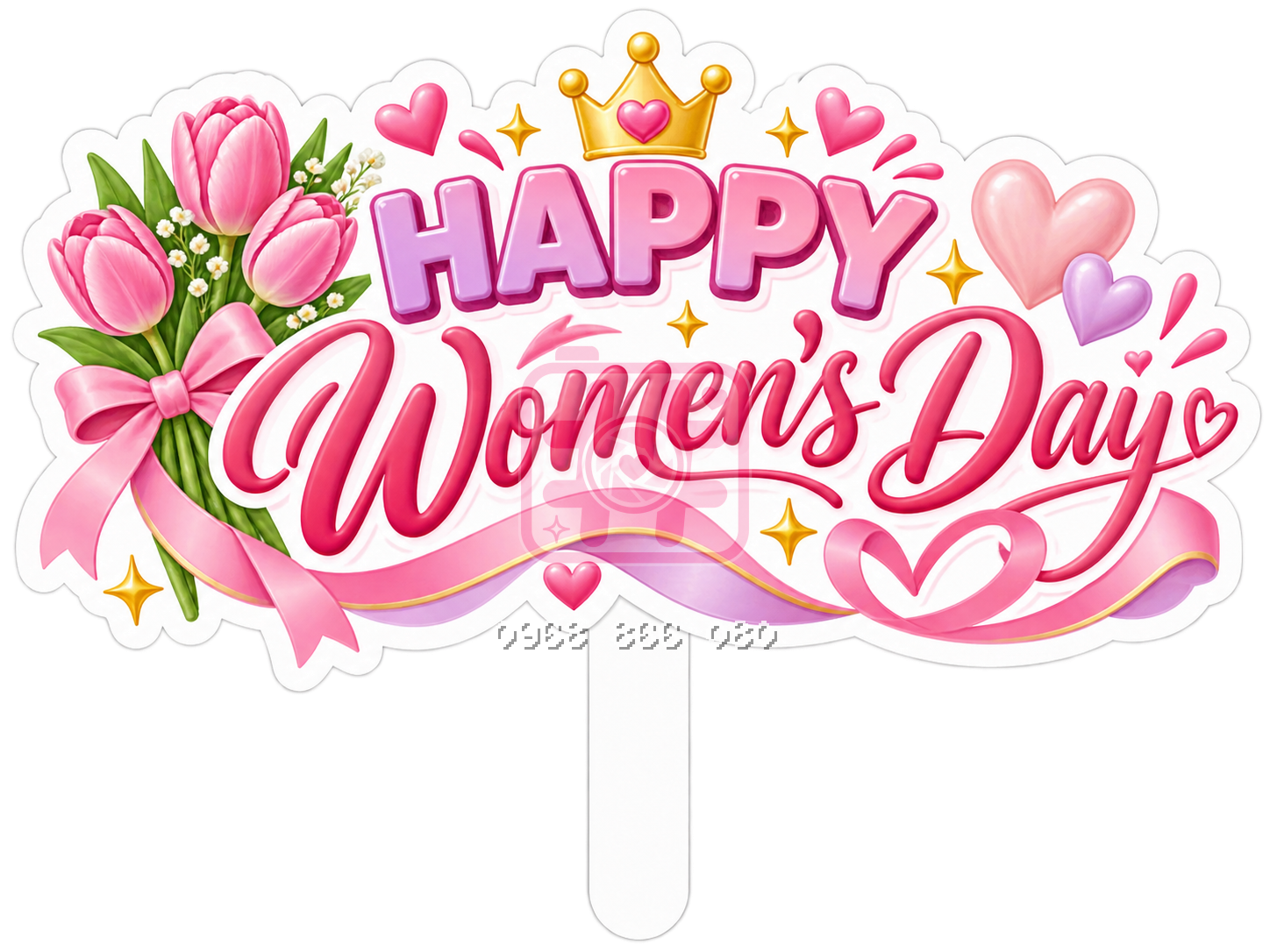 Hashtag Happy Women's Day (nhiều mẫu) – Hashtag sự kiện
