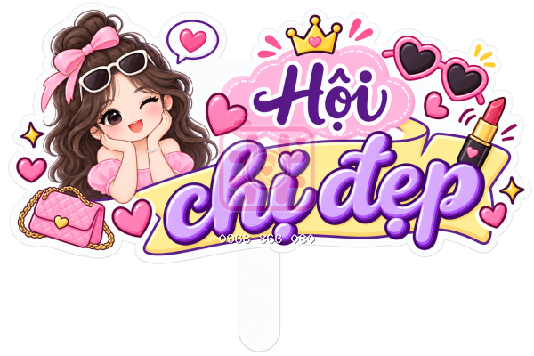 Hashtag Hội chị đẹp – Hashtag vui nhộn